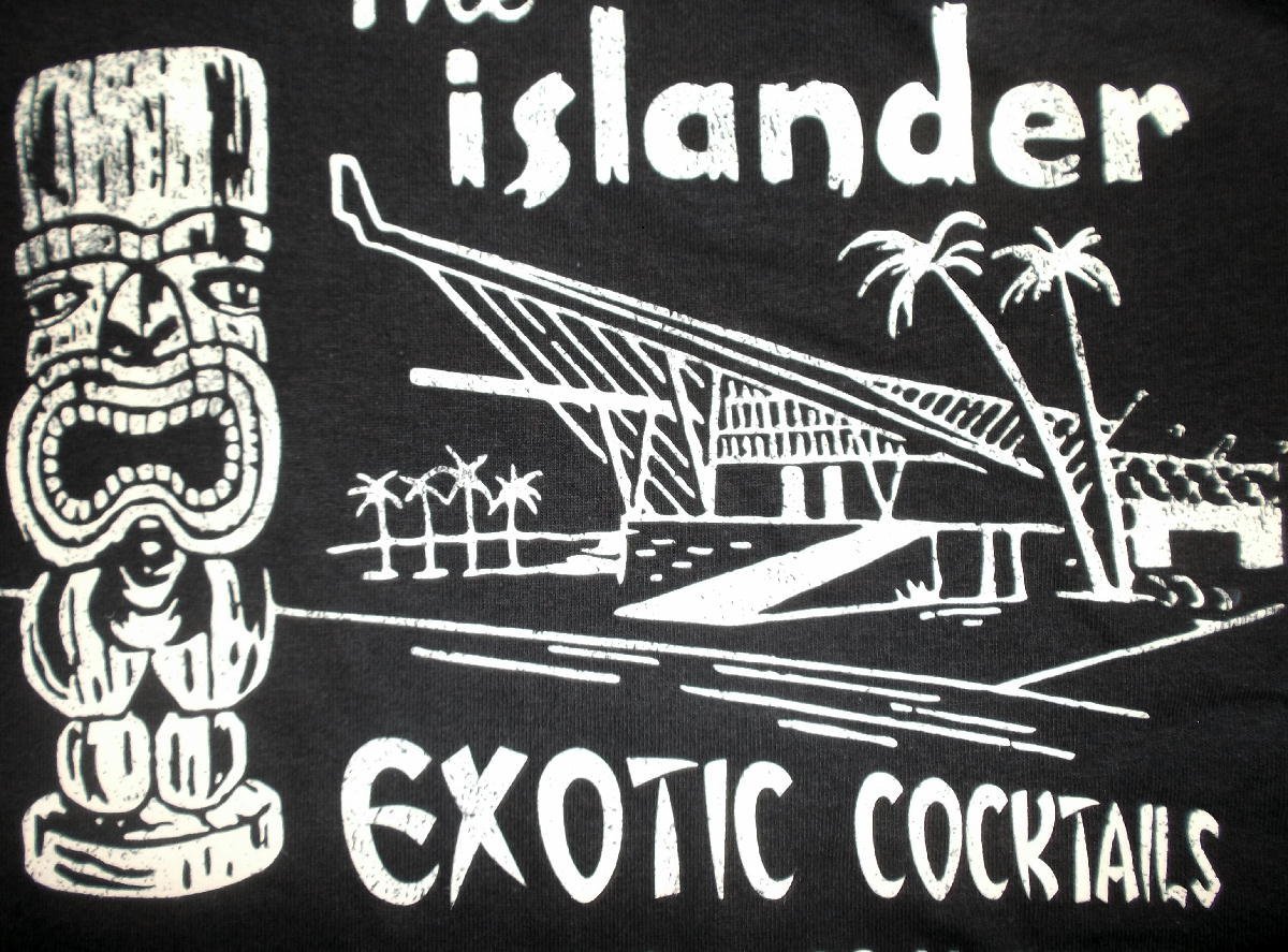 ★ジ・アイランダー Tシャツ THE ISLANDER MATCHBOOK ART - L 正規品 tiki ティキ バー カクテル マグ カルチャー hawaiiana ハワイ_画像3