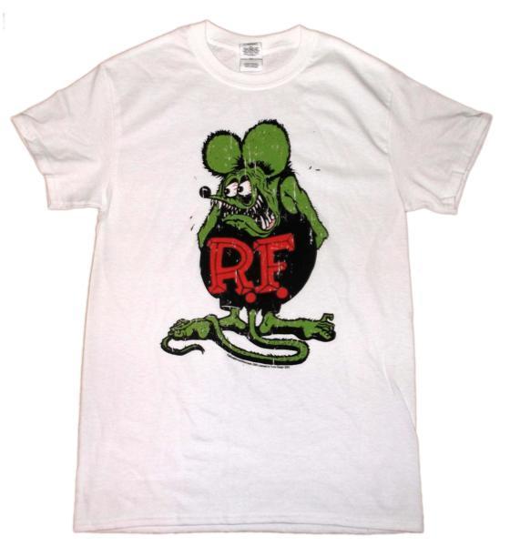 ★ラット フィンク Tシャツ Rat Fink USカラー 白 L 正規品 mooneyes_画像2