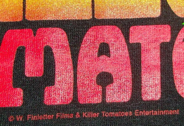 ★アタック オブ ザ キラー トマト Tシャツ - M 正規品 Attack Of The Killer Tomatoes ! ムービー ホラー_画像4