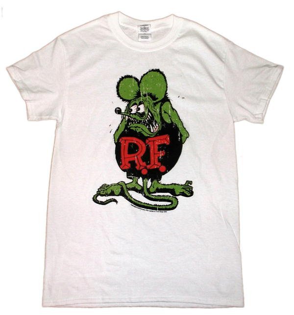 ★ラット フィンク Tシャツ Rat Fink USカラー 白 XL 正規品 mooneyes_画像7