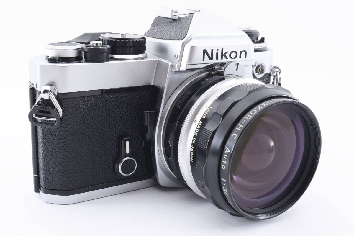 ★極美品★ニコン NIKON FE NIKKOR-H AUTO 28mm f3.5 ★露出計・シャッター全速OK★#18284_画像1