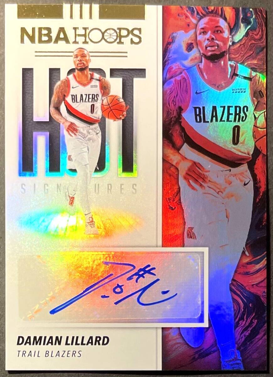 バックス移籍 / SP Auto 】Damian Lillard 2019-20 Hoops Hot