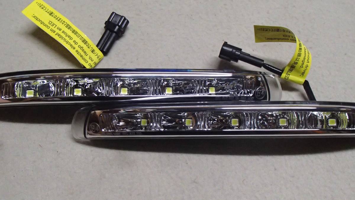 ESUSE 5 LED デイライト 5.8w/0.5w 白色 未使用品 BELLOF ベロフの画像7