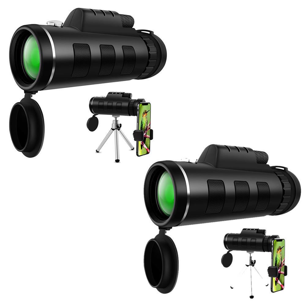 2個セット 単眼鏡 望遠鏡 40x60 高倍率レンズ 広角 スーパーズーム スマホレンズ スマートフォン対応 防塵 防水 防霧 望遠鏡 SUBOBO_画像7
