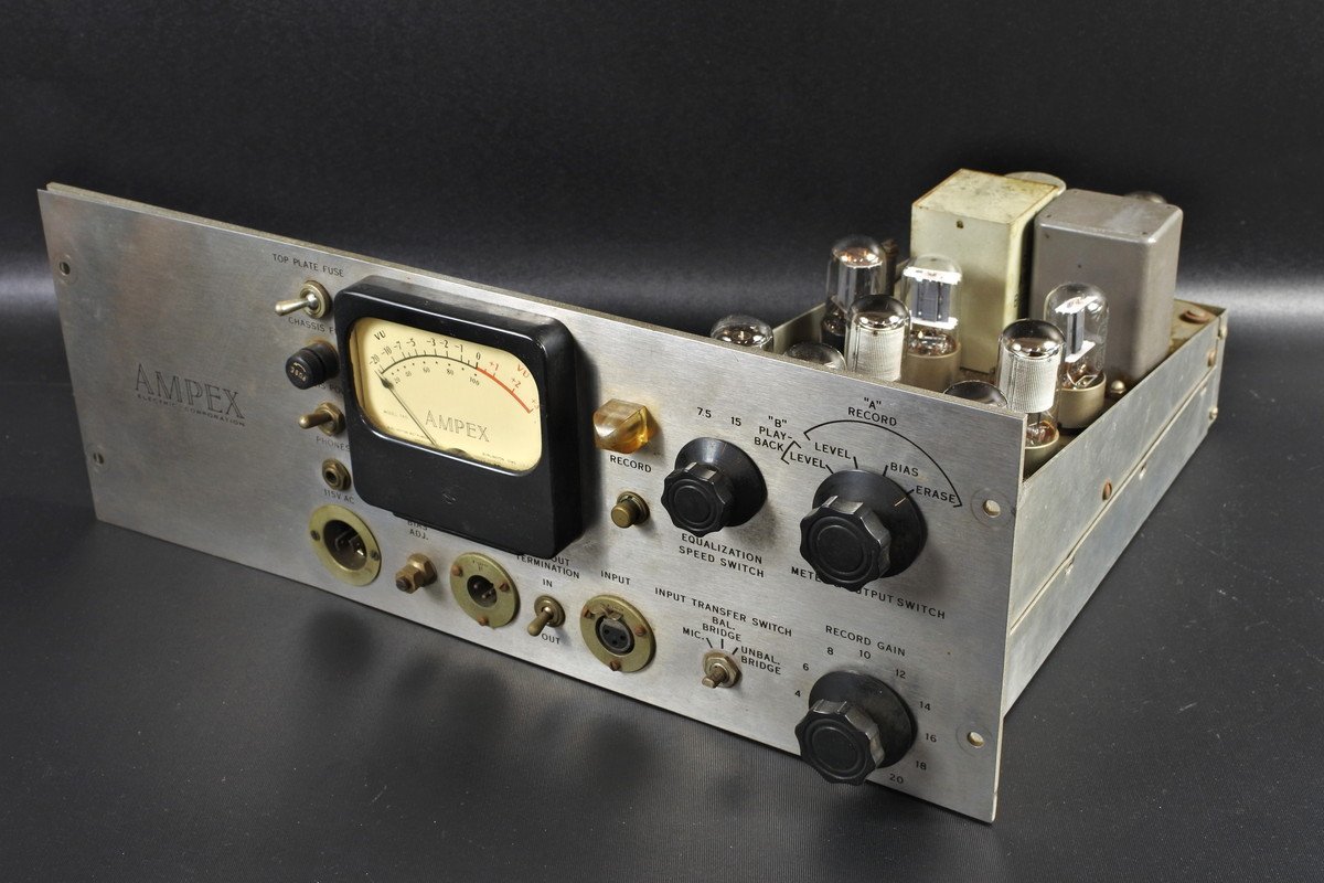豪華 アンペックス AMPEX 当時物 ▽現状ジャンク品 VUメーター