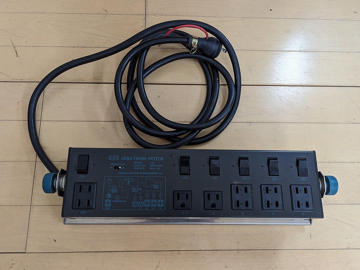 Yahoo!オークション - CSE C-55 ノイズフィルター付き電源タップ Yahoo!オークション - CSE C-55 ノイズフィルター付き電源タップ