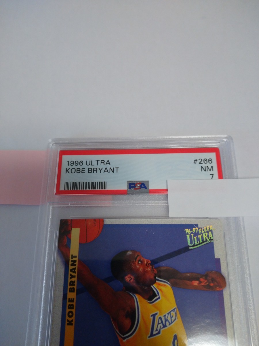 1996 Fleer Ultra Kobe Bryant RC Rookie PSA7 Gold Medallion Edition_画像3