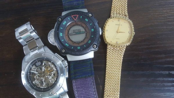 KSF25　ジャンク品　腕時計　文字盤　ユニセックス　カシオ　CASIO　テクノス　など　おまとめ10点_画像2
