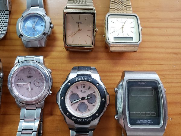 MSS15　ジャンク品　腕時計　時計　おまとめ　CASIO　カシオ　SEIKO　セイコー　Baby-G_画像3