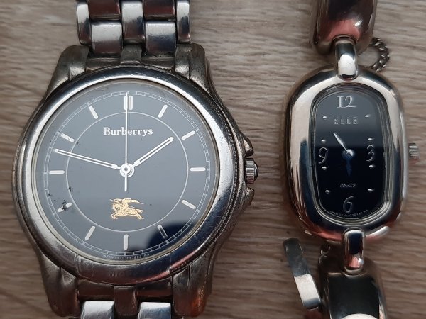 ISFO17　ジャンク品 腕時計 部品取りに メンズ レディース　EMPORIO ARMANIエンポリオ・アルマーニ　Burberrysバーバリー　など おまとめ_画像4