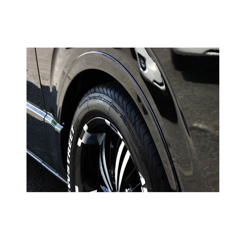 ハイエース２００系 スタイリッシュフェンダー 車検対応品 標準・ワイドボディ車対応 オーバーフェンダー レジアスエース　未塗装品　1_画像6