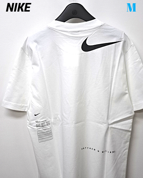 M 新品【Nike Lab × Matthew M.Williams MMW GRAPHIC MEN'S T-SHIRT AA4244-100 White マシュー・ウィリアムス限定 グラフィックTシャツ】