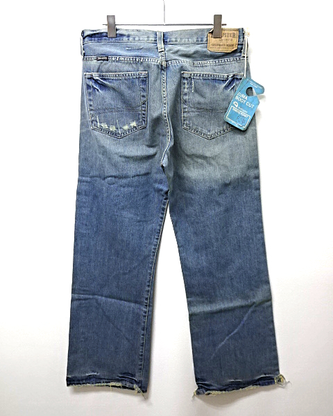 30x30 未使用【HOLLISTER DENIM PANTS ZUMA BOOT CUT 380-0140-24 70195 31026419 DUDES ホリスター デニムパンツ ブーツカット】_画像3