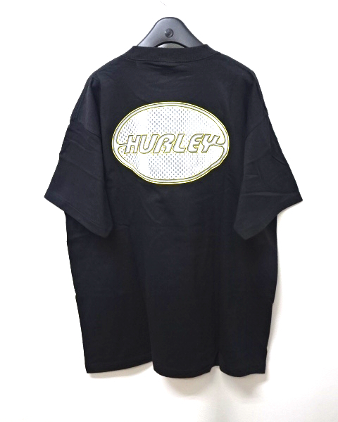 XL【HURLEY Tee Black MADE IN U.S.A. ハーレー Tシャツ サーフボード サーファー ブラック USA Hurley T-SHIRT】_画像2