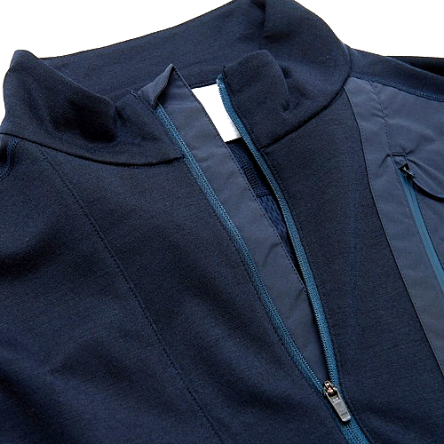 L 新品DAIWA LIFE STYLE BASE LAYER HALFZIP SHIRTS NAVY ダイワ