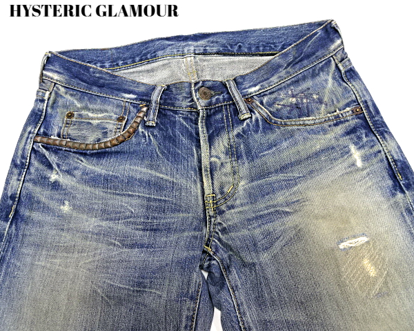 超安い GLAMOUR 30【HYSTERIC DENIM デニムパンツ】 ヒステリック