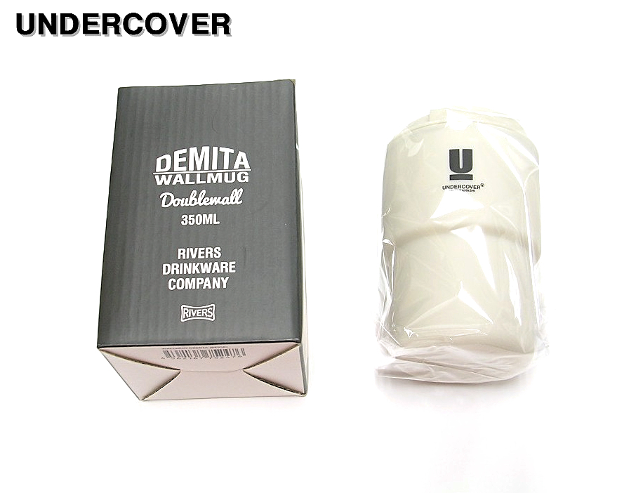 新品【UNDERCOVER DEMITA WALL MUG UCQZ01-1 A. OFF WHITE アンダーカバー タンブラー マグカップ Uロゴ コップ オフ ホワイト】_画像6