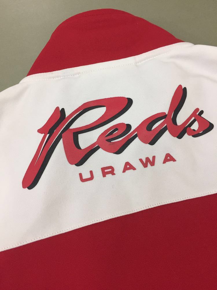 浦和レッドダイヤモンズ 浦和レッズ URAWA RED DIAMONDS ジャージ 長袖 レッド ホワイト ジュニア Mサイズ !▲&_画像6