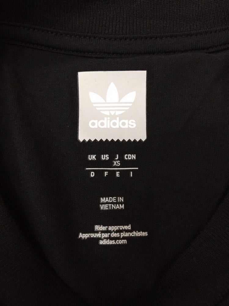 アディダス adidas 【新品未使用】【タグ付き】オリジナルスTシャツ ブラック メンズ XSサイズ ～▼&_画像4