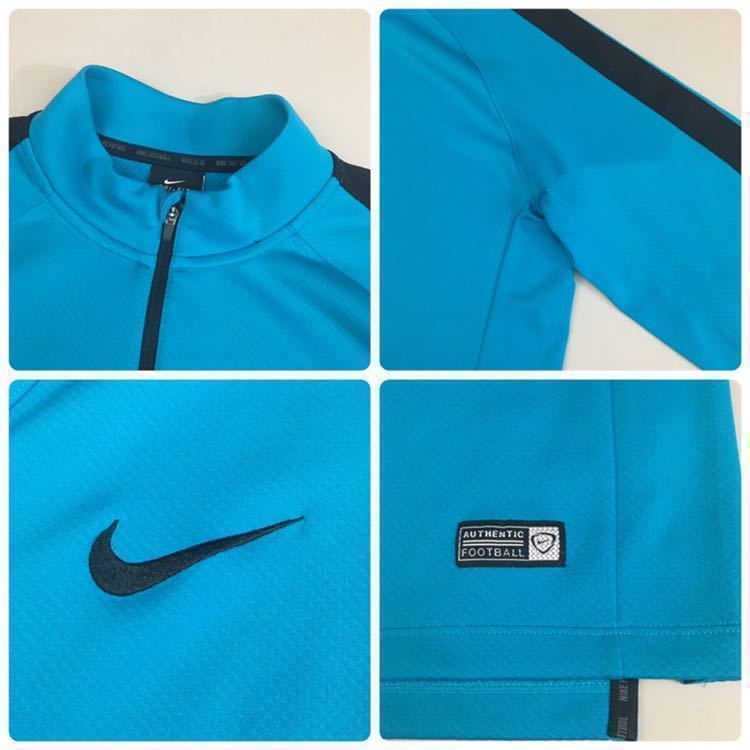  Nike NIKE football half Zip training top finger through . attaching tops b lumen z for man L size ♭v