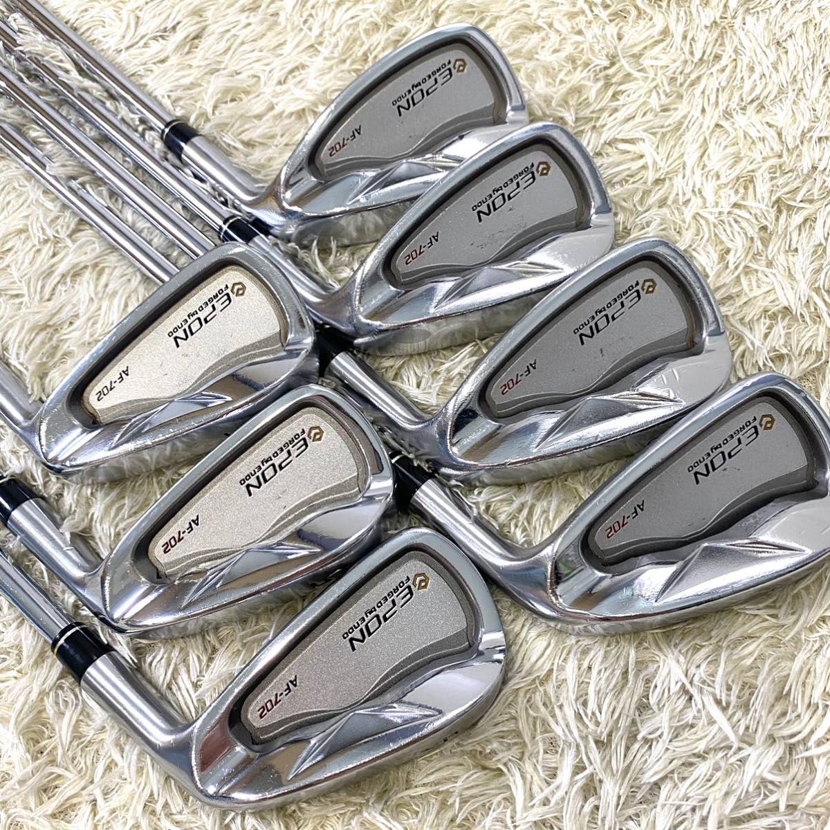 エポン AF-702 アイアン 7本 ゴルフクラブ EPON 右利き S-