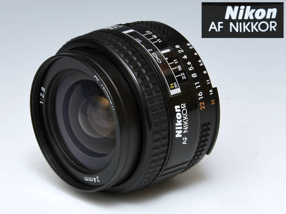 ジャンク》AF NIKKOR 24㎜ 1:2.8 Nikon ニコン 一眼レフ ニッコール