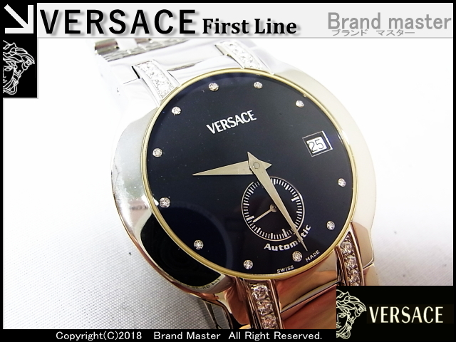 VERSACE ヴェルサーチ ベルサーチ マディソン 腕時計 ダイヤ