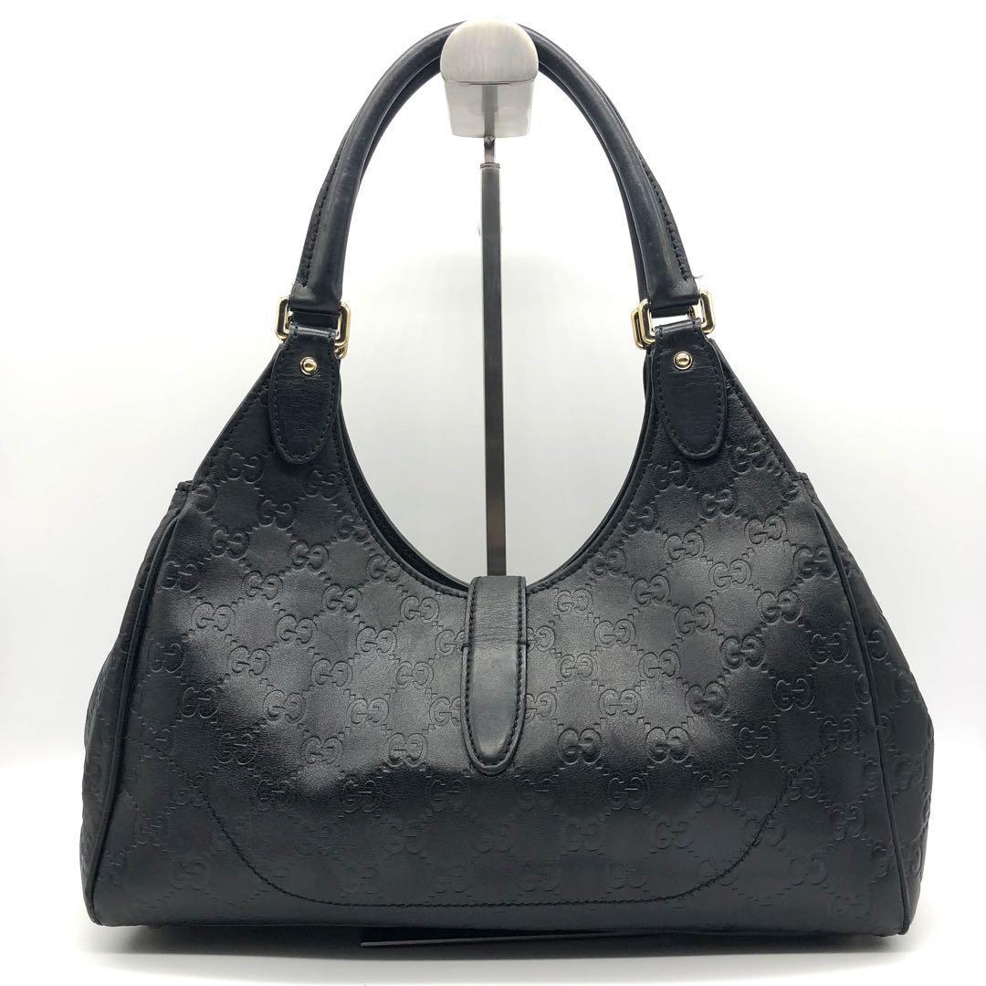 希少/美品】GUCCI グッチ ショルダーバッグ ハンドバッグ GG柄 型押し