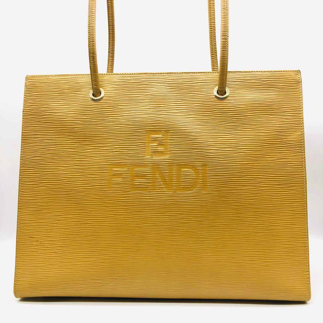 希少/大容量】FENDI フェンディ トートバッグ ハンドバッグ ビジネス