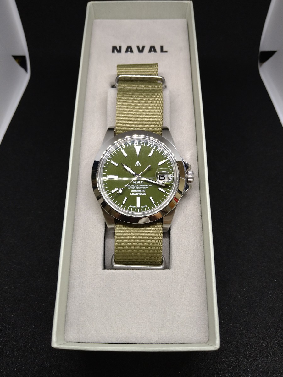 NAVAL Watch COMPANY JOURNAL STANDARD カーキ文字盤 自動巻き