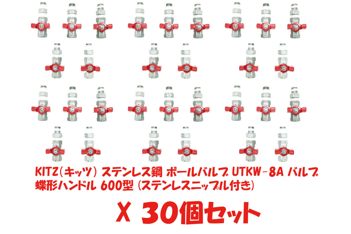 充実の品 ボールバルブ ステンレス鋼 ☆送料無料☆ KITZ(キッツ