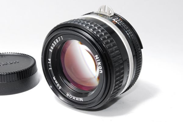 ☆動作OK！☆Nikon ニコン Ai-s NIKKOR 50mm F1.4☆-