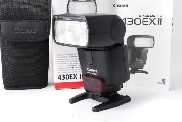 ★良品★ キヤノン CANON 430EX II SPEEDLITE ★元箱 付属品 付き★ スピードライト ストロボ #1310055SE08_画像1