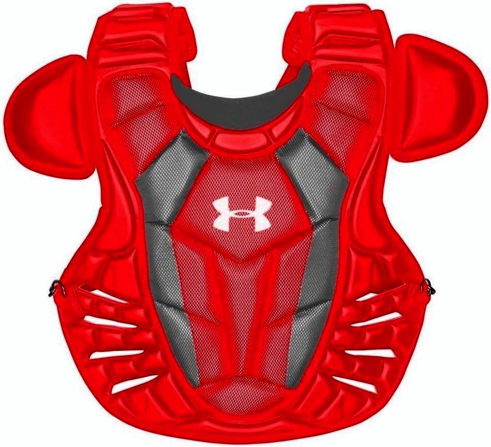 USA limitation sale model * Under Armor ** catcher protector + mask + helmet * for adult * red 