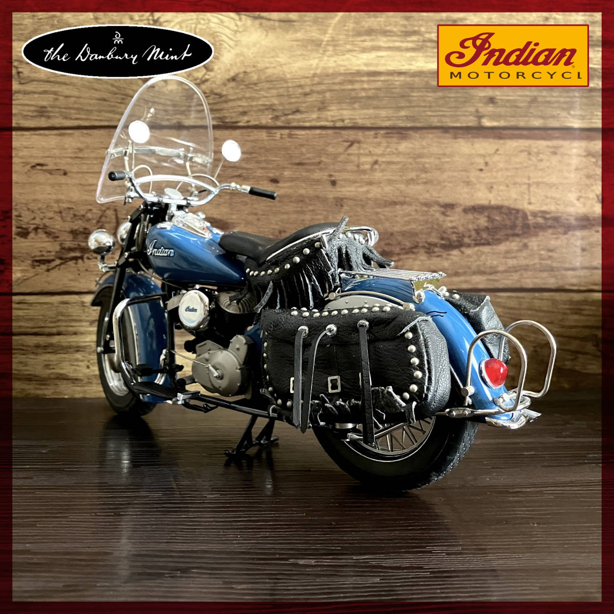 【絶版・激レア!!】DANBURY MINT ダンバリーミント 1948 Indian Chief インディアン チーフ 1:10／モーターサイクル ダイキャスト ミニカー_画像7