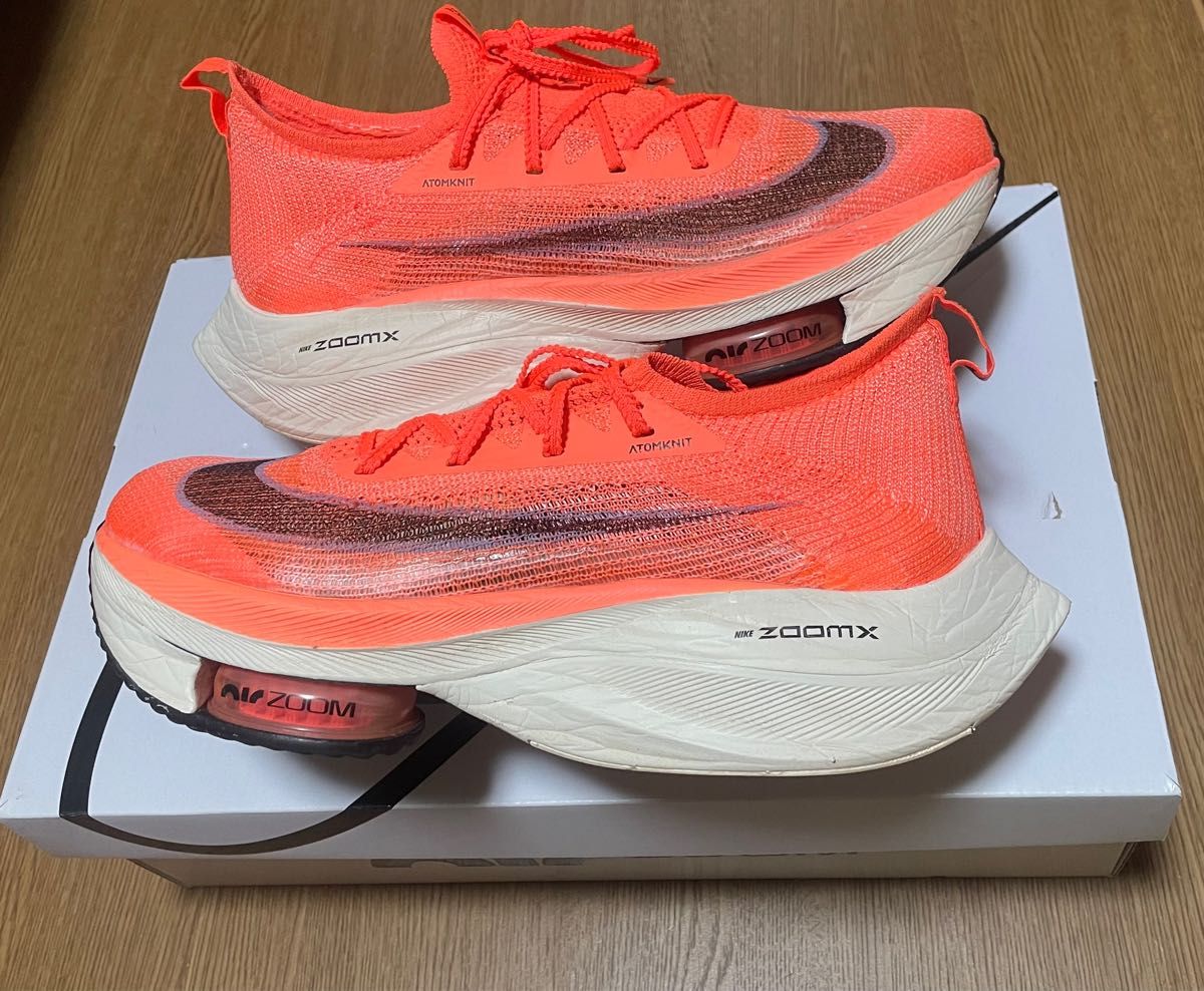 ナイキ エア ズーム アルファフライ ネクスト% FK フライニット 26cm 美品 ナイキ NIKE フライニット ZOOM