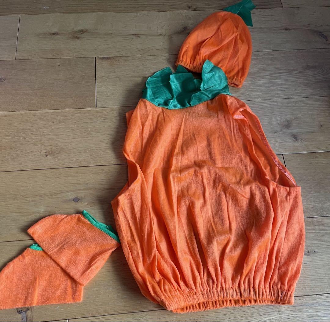 A238 ハロウィン イベント コスプレ 仮装 変装 かぼちゃ 赤ちゃん セット