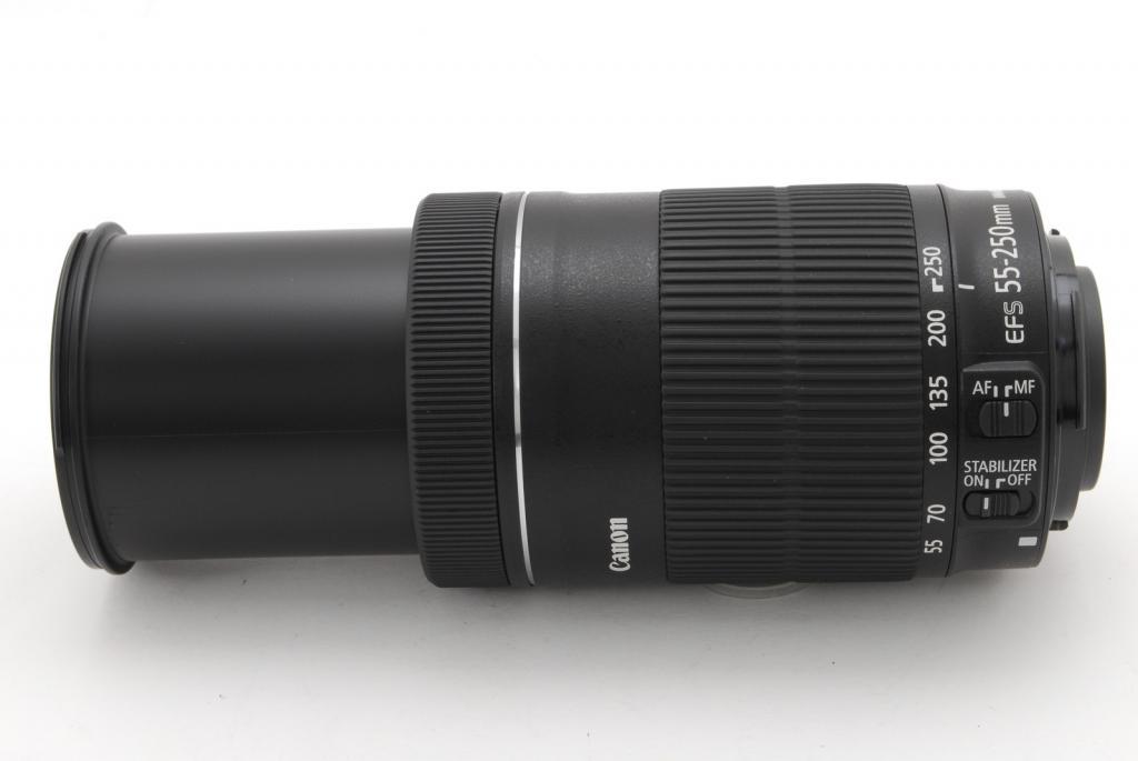 限定特価】 55-250mm EF-S キヤノン Canon F4-5.6 手ぶれ補正付き STM