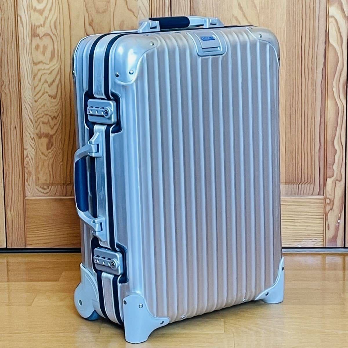 リモワ RIMOWAトパーズ 32 2輪 オリジナル シルバー 機内持ち込み