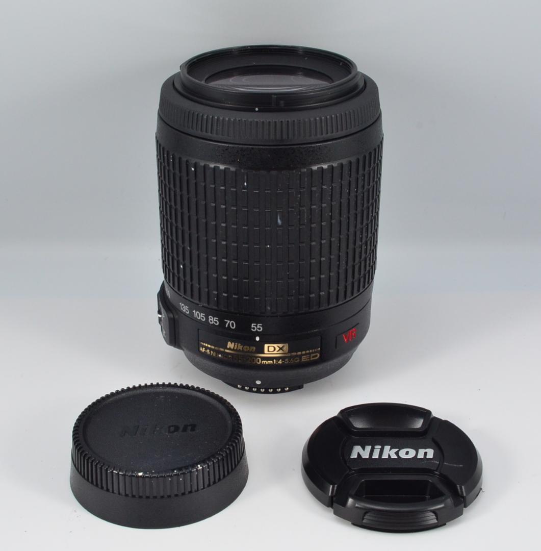 2022高い素材 ニコン AF-S DX ED 55-200ｍｍ f：4-5.6G ＶＲ ニコン