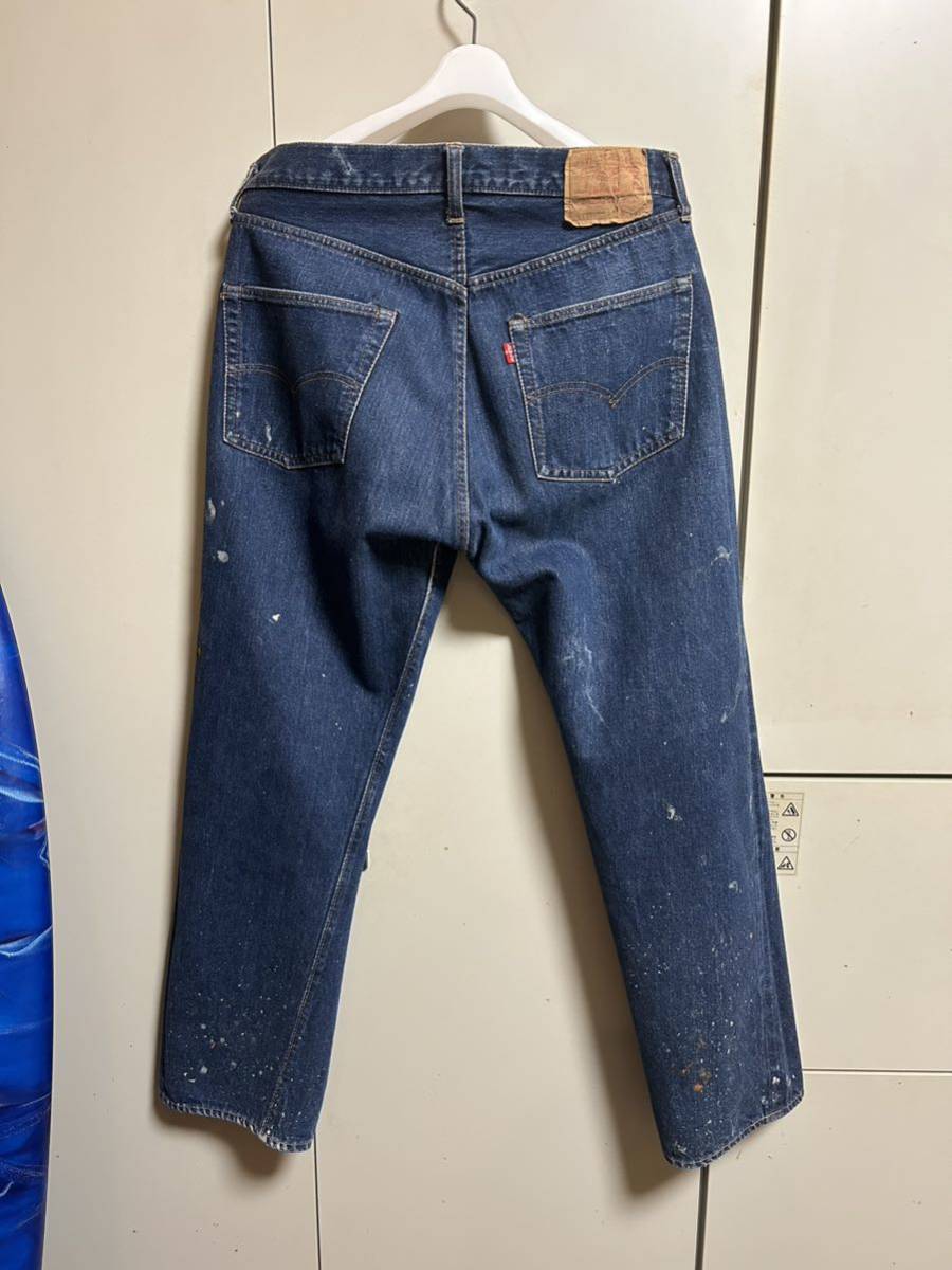 リーバイス501 66前期 1973年製 LEVIS ペンキ スプラッシュ XX BIGE ボロ 襤褸 雰囲気系_画像2