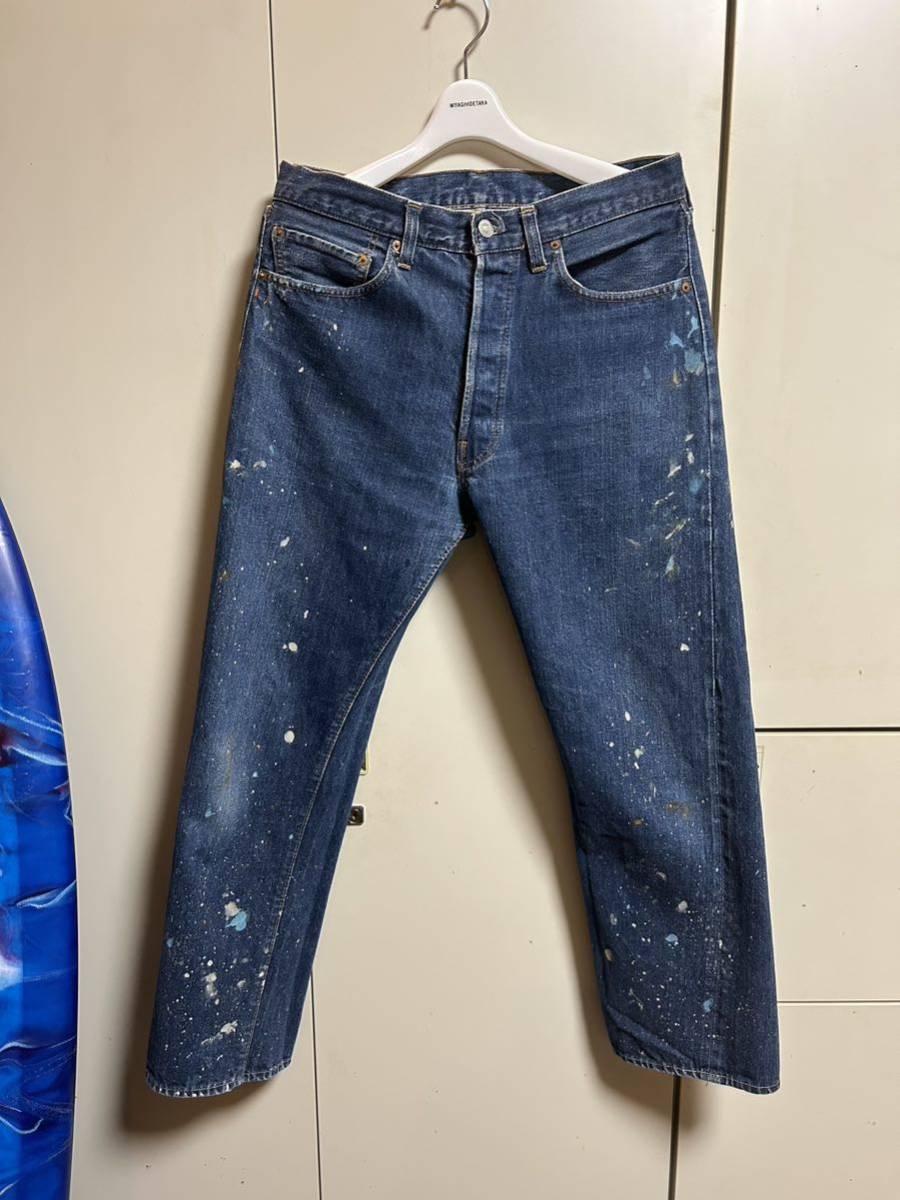 リーバイス501 66前期 1973年製 LEVIS ペンキ スプラッシュ XX BIGE ボロ 襤褸 雰囲気系_画像1