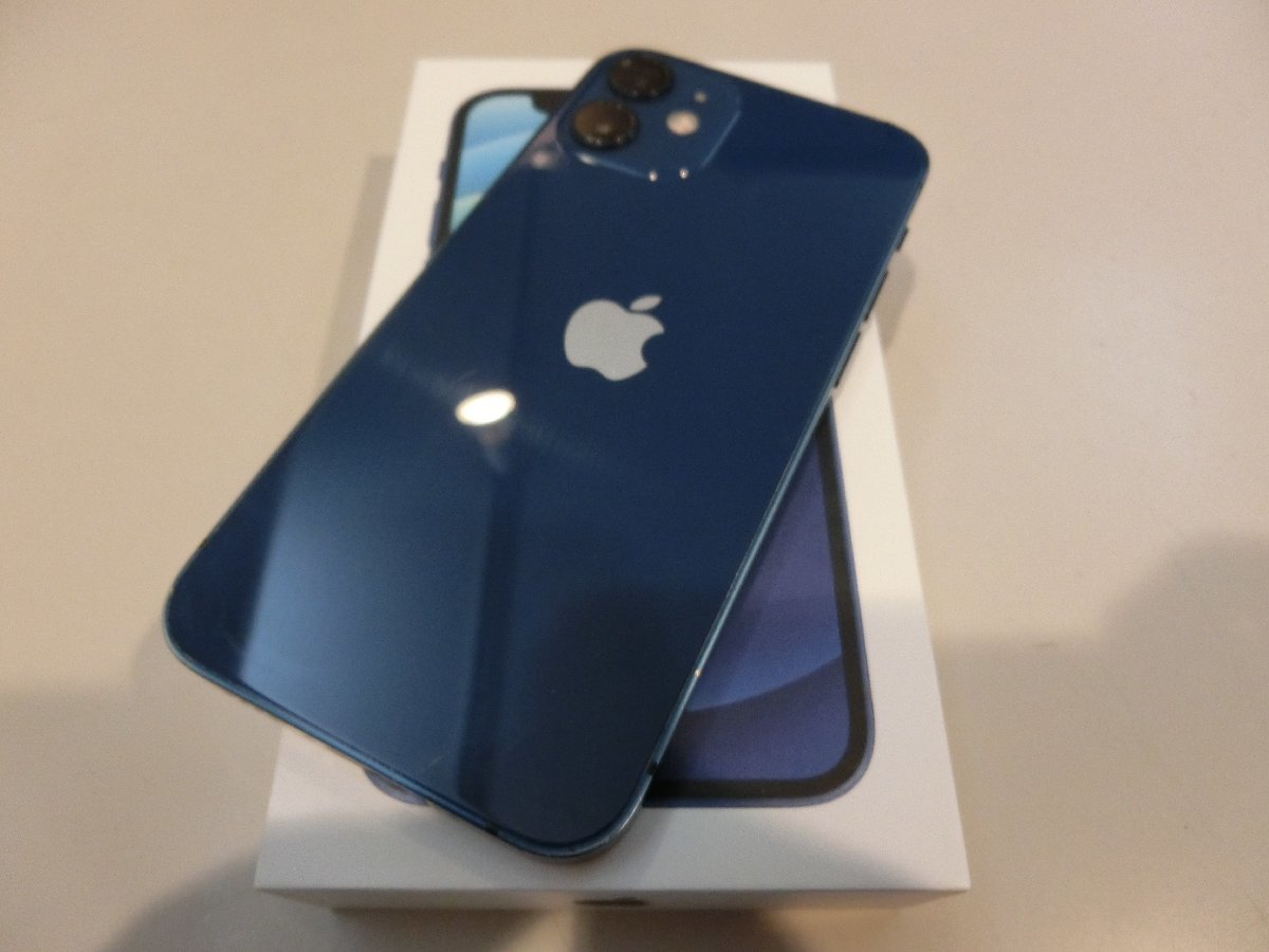SIMフリー☆iPhone12 mini 256GB ブルー 中古品☆(iPhone)|売買された