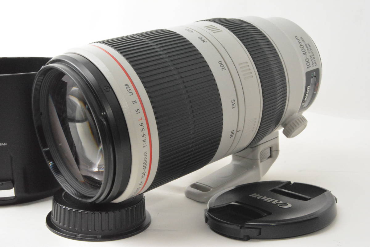 品質満点！ 100-400mm EF CANON ☆極上美品☆キャノン F4.5-5.6 II IS