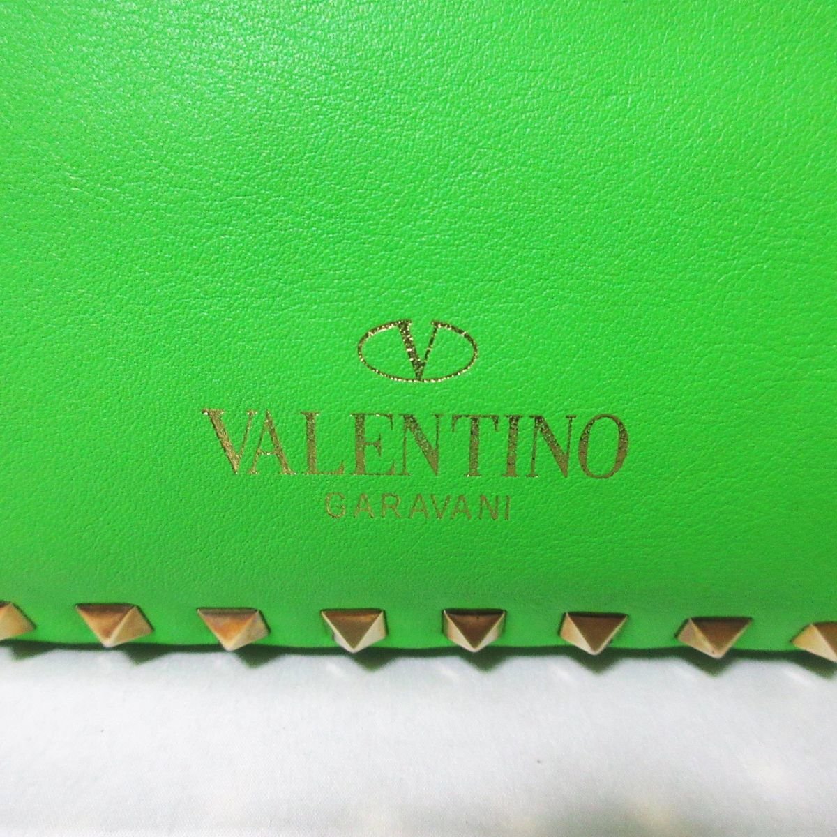 人気商品ランキング 美品 VALENTINO グリーン ハンドバッグ ショルダー