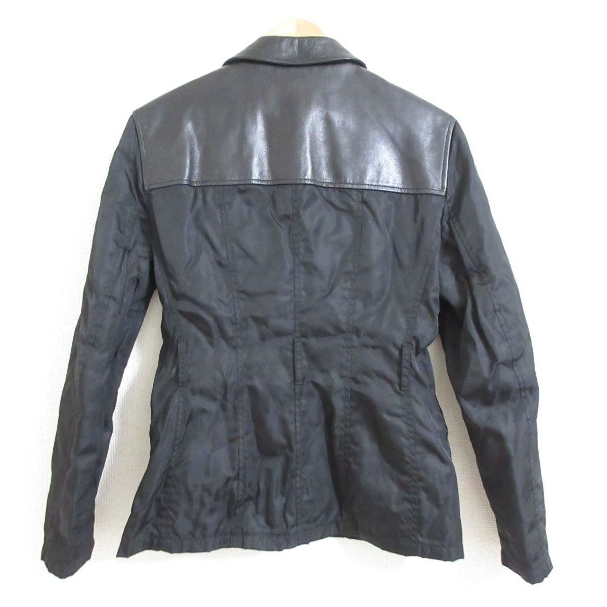 オリジナル ほぼ美品 PRADA ブラック M ナイロンジャケット ジップ
