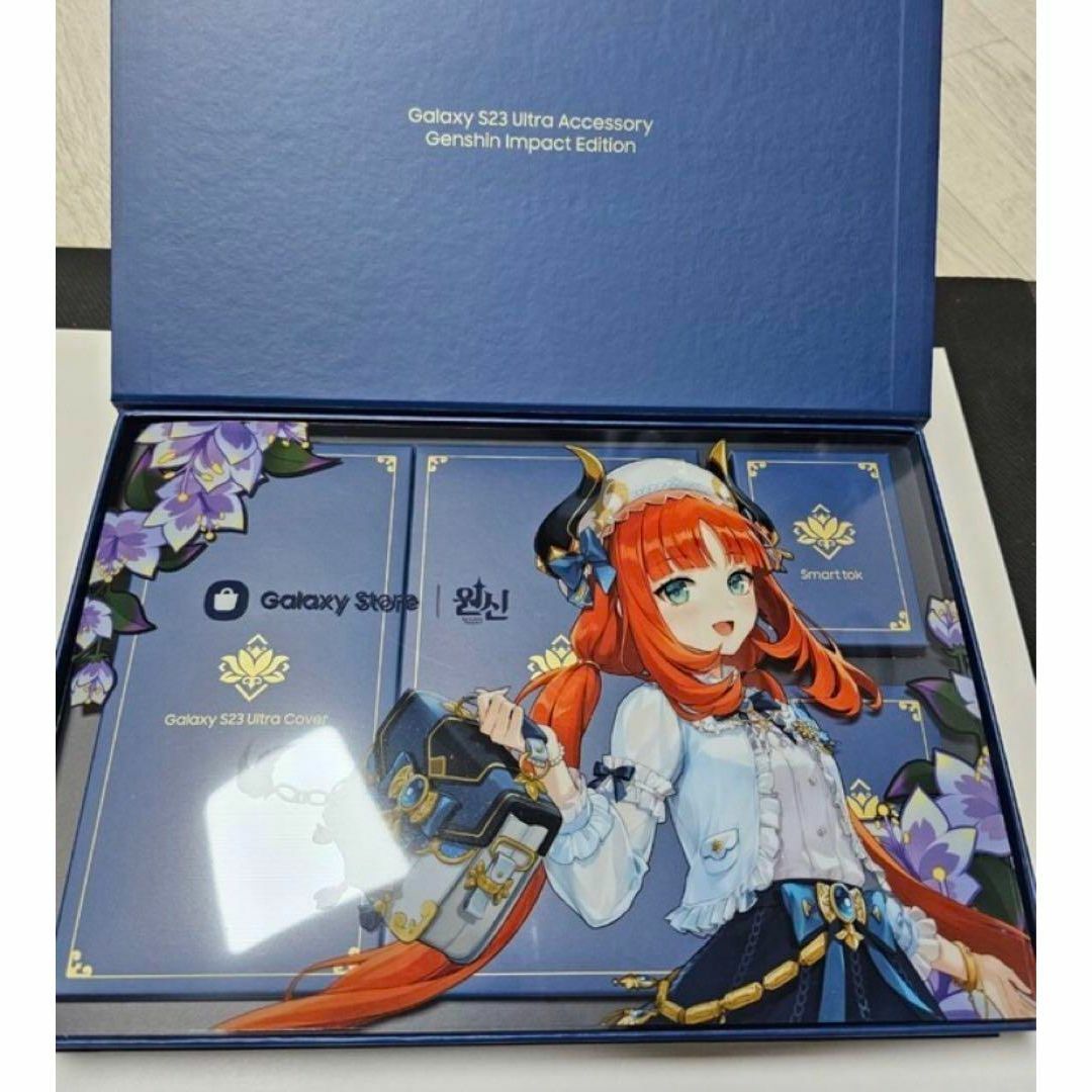韓国 原神 サムソン Galaxy S23 ニィロウ アクセサリー セット