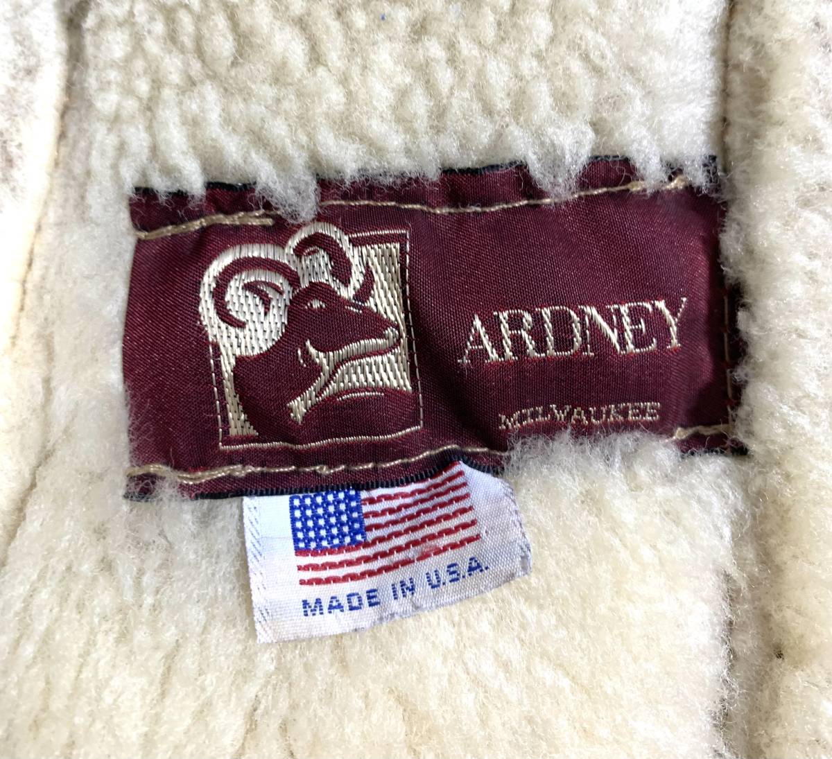 USA製【定価20万超】ARDNEY アードニー ムートンコート L相当 メンズ