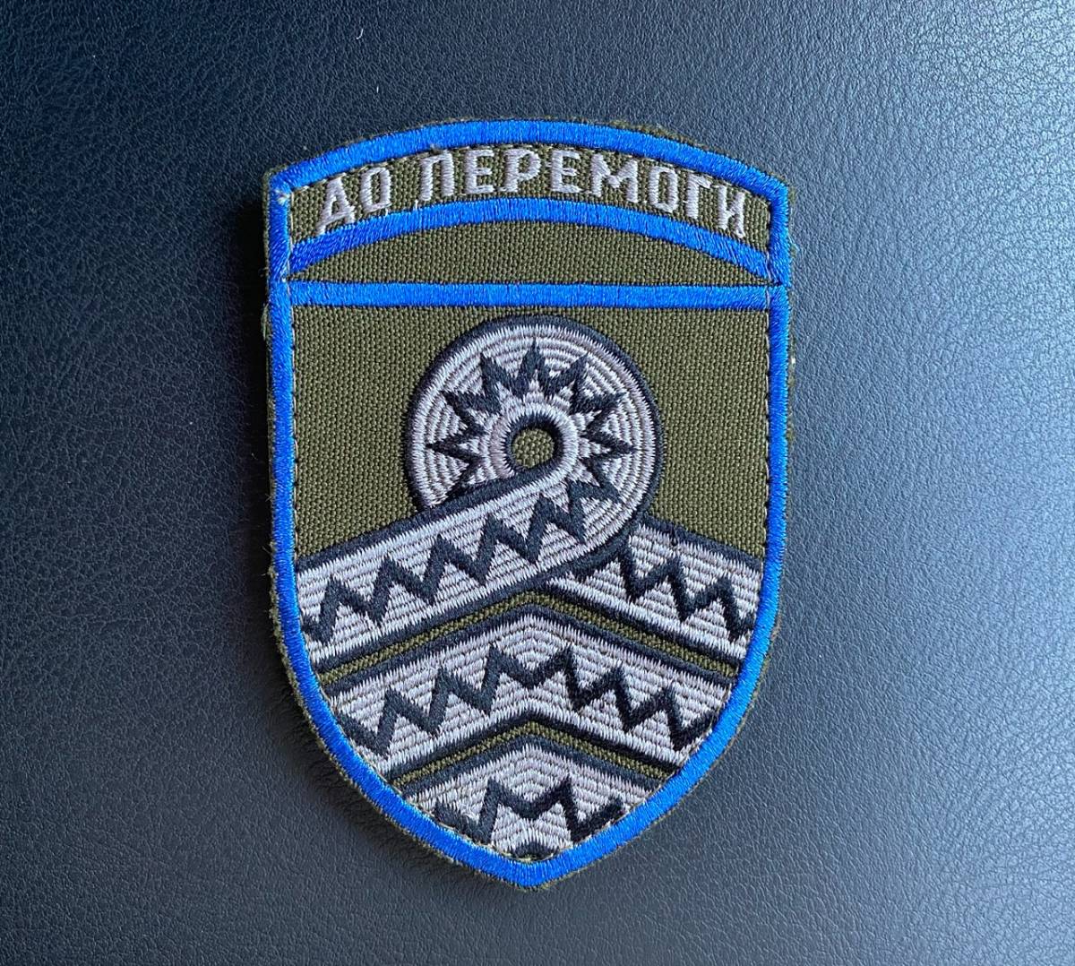 ウクライナ軍　第59独立自動車化旅団　パッチ　ベルクロ_画像1
