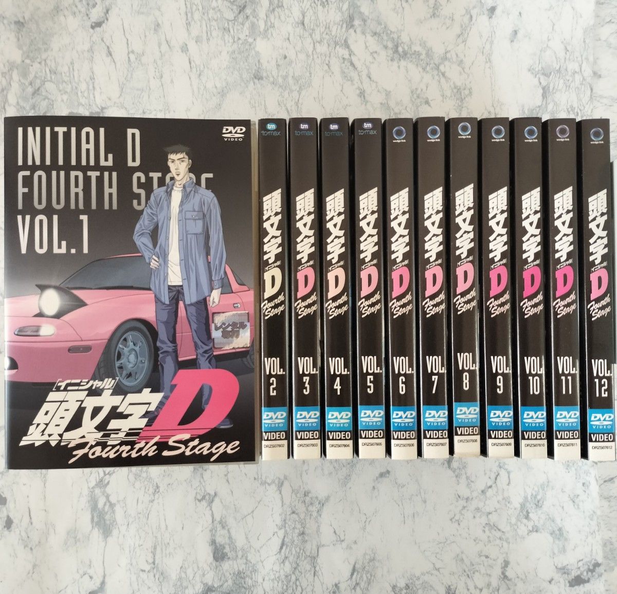 DVD 頭文字Ｄ Fourth Stage 全12巻｜PayPayフリマ